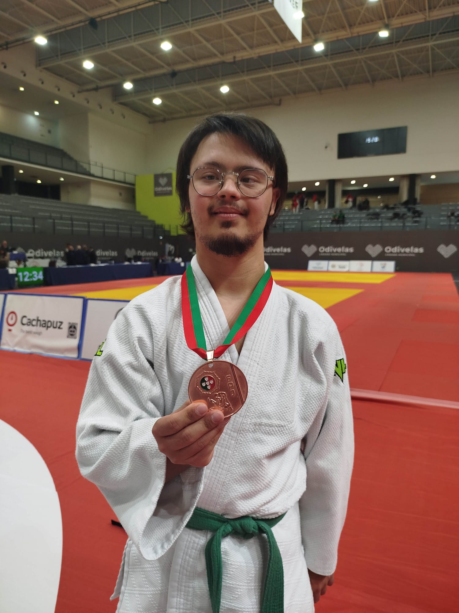 Afonso Serrasqueiro - Bronze na categoria -60kg SD